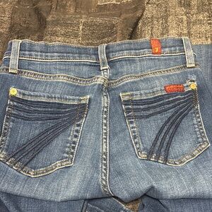 7 For All Mankind Women's Blue Jeans